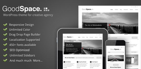 Good Space - Responsive Minimal WP Theme