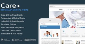 Care Medical and Health Blogging WordPress Theme