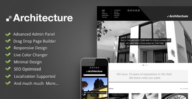 Architecture WordPress Theme Version