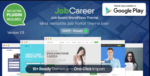 JobCareer Job Board Responsive WordPress Theme