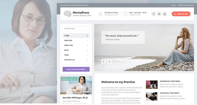 MentalPress - WP Theme for your Medical or Psychology Website