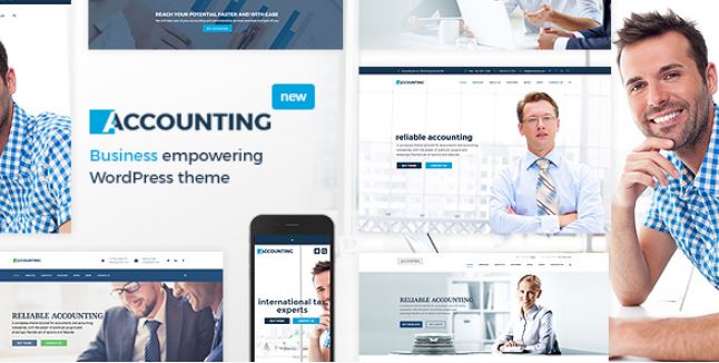 Accounting - Business, Consulting and Finance WordPress theme