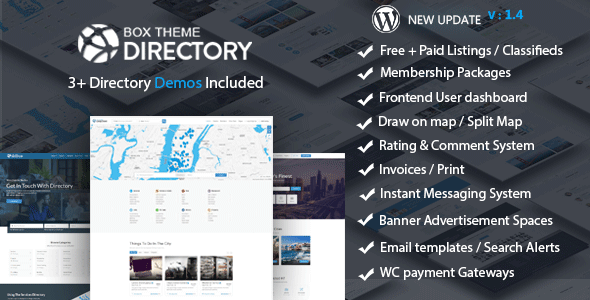 Directory Multi Purpose Wordpress Theme Gpl Plugins