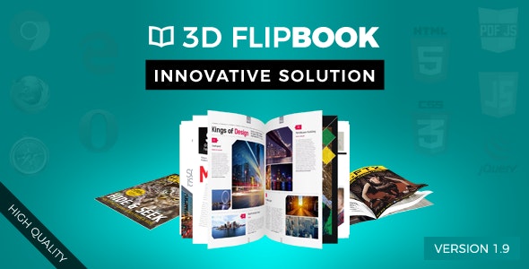 WordPress 3D FlipBook