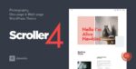 Scroller - Photography One Page / Multi-page WordPress Theme