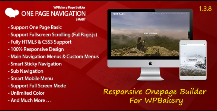 Smart One Page Navigation - Addon For WPBakery Page Builder
