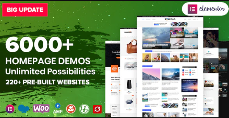 Soledad – Multipurpose, Newspaper, Blog & WooCommerce WordPress Theme