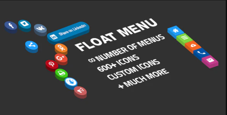 Floating side menu - easily creating awesome custom menu