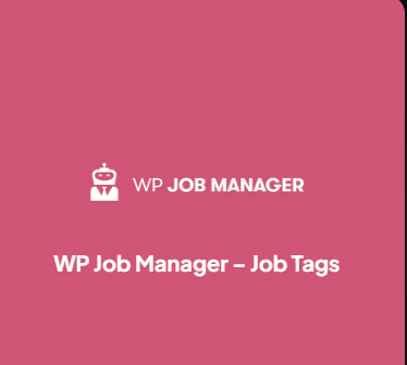 WP Job Manager - Job Tags