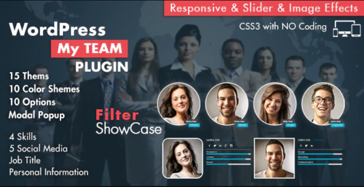 My Team Showcase WordPress Plugin