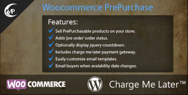 WooCommerce PrePurchase