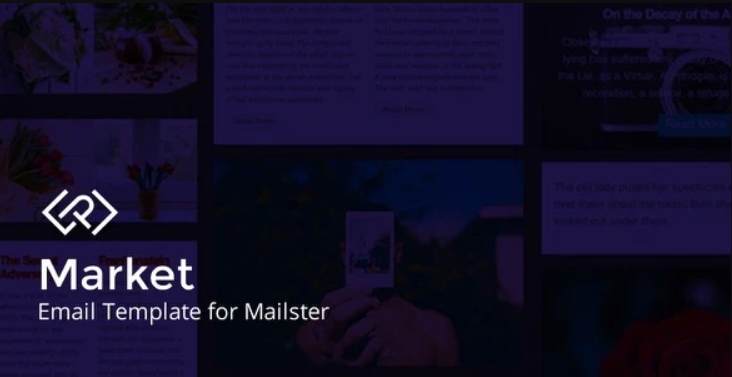 Market - Email Template for Mailster