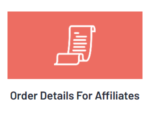 AffiliateWP – Order Details for Affiliates