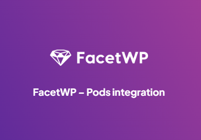 FacetWP Pods Integration