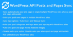 WordPress API Posts and Pages Sync