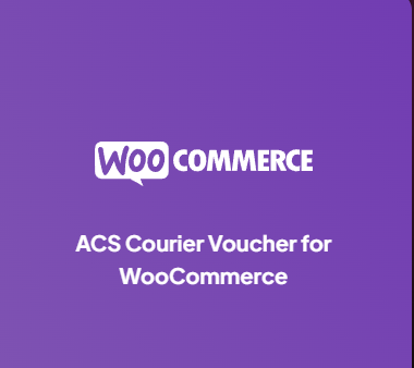 ACS Courier Voucher for WooCommerce