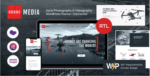 Drone Media Aerial Photography & Videography Theme