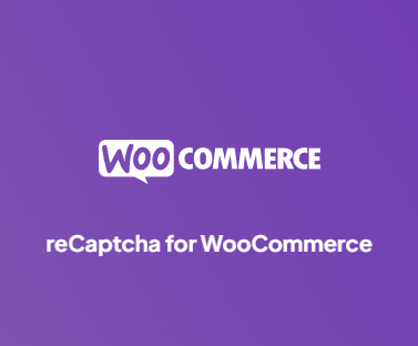 Recaptcha for WooCommerce