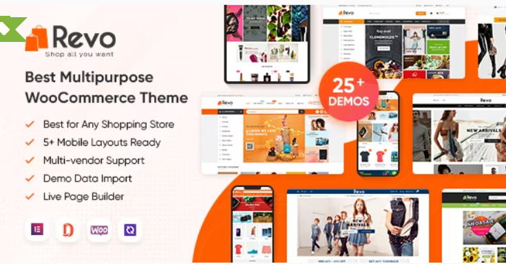 Revo Multipurpose Elementor WooCommerce WordPress Theme