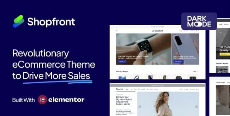 Shopfront - Next-Generation eCommerce Theme