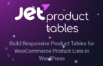 jet product tables